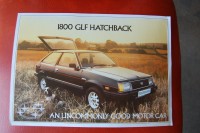 CATALOGO FOLHETO SUBARU 1800 GLF HATCHBACK