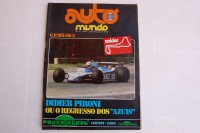 REVISTA AUTO MUNDO 21 MAIO DE 1980 GRANDE PREMIO DA BÉLGICA ROMAOZINHO E CITROEN VOLTAM AOS RALLYS