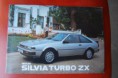 CATALOGO  NISSAN SILVIA TURBO ZX 1986 RARO