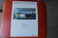 CATALOGO OPEL MONTEREY EM PORTUGUES