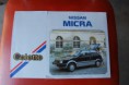 CATALOGO NISSAN MICRA COLETTE 1986